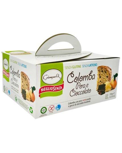 Colomba Senza Glutine con Pere e Cioccolato Giampaoli 350gr