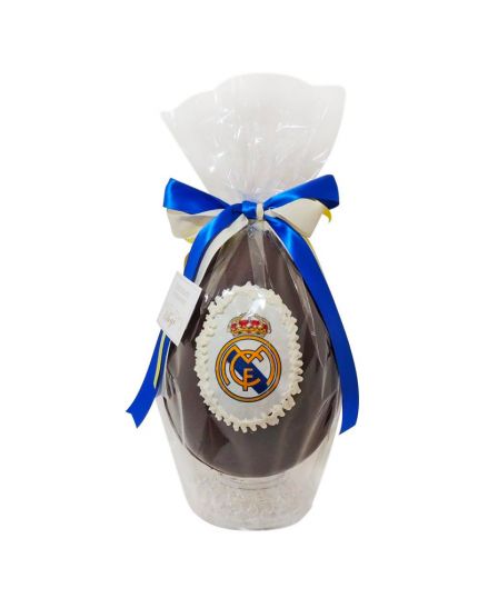 Uovo Pasqua Artigianale Personalizzabile Varie Dimensioni Real Madrid