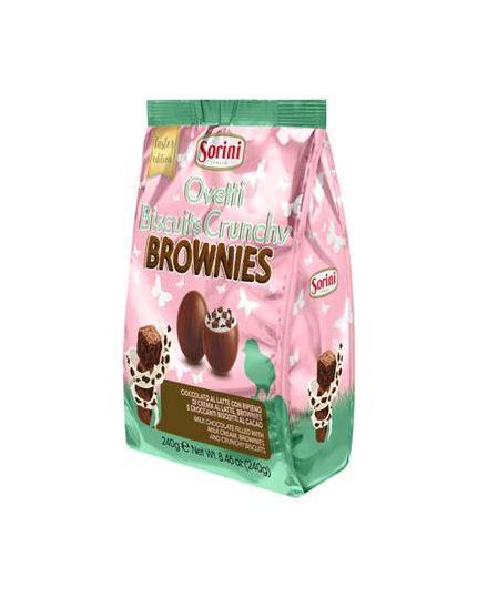 Busta Ovetti Biscuits Crunchy Brownies 240gr       