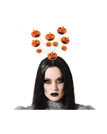 Cerchietto Halloween con Zucche