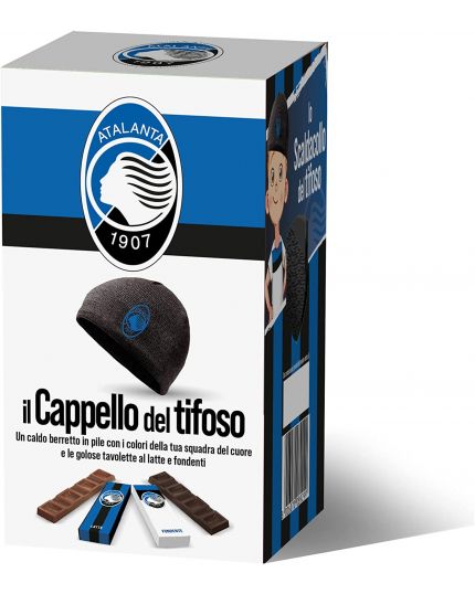 Il Cappello del Tifoso + Tavolette di Cioccolato 80gr Atlanta  