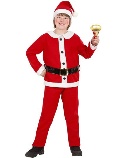 Costume Babbo Natale Bambino 5-7anni   