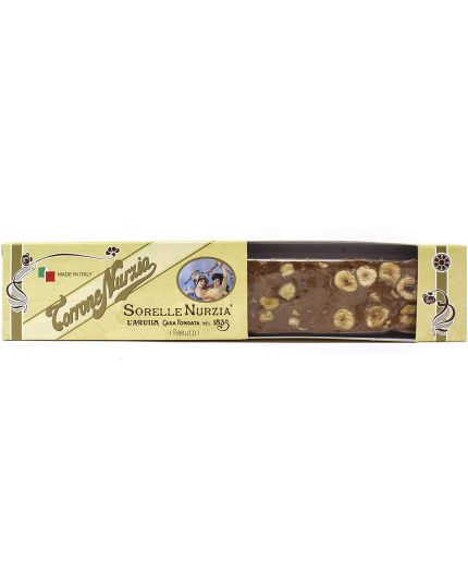 Torrone Tenero Cioccolato Nocciole Sorelle Nunzia 150gr