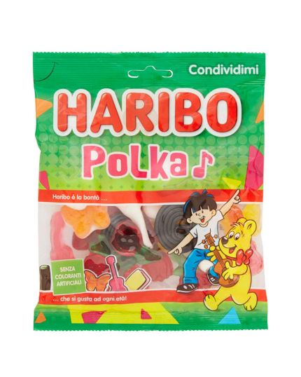 Haribo Polka - Caramelle Gommose miste 175g