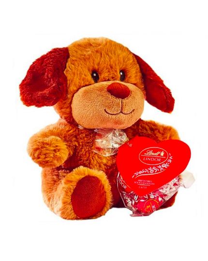 Peluche con Praline al Cioccolato al Latte Lindt 75gr  
