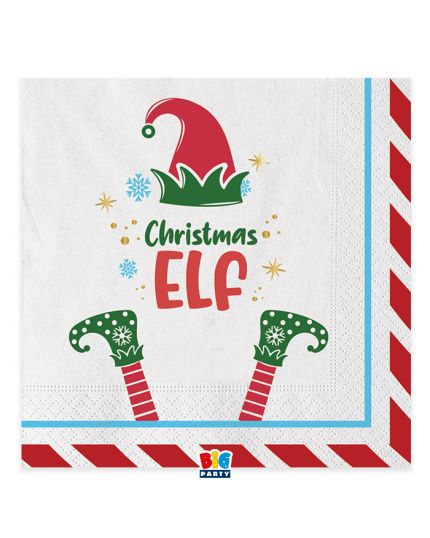 Tovaglioli Carta Christmas Elf