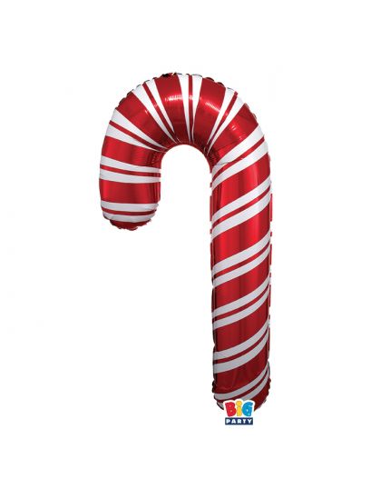 Palloncino Mylar Natalizio Candy Cane