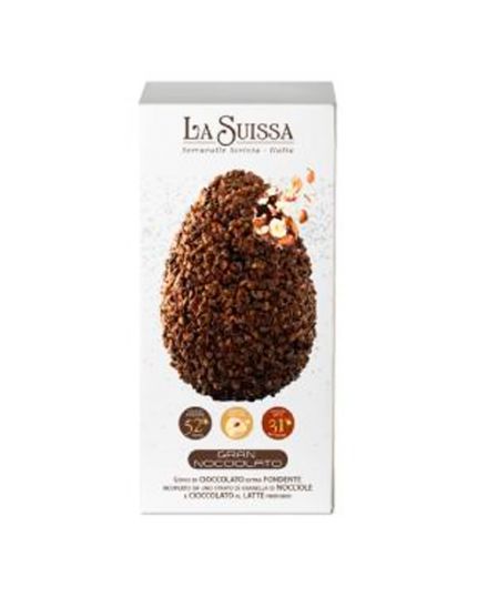 Uovo Pasqua Gran Nocciolato La Suissa 500gr