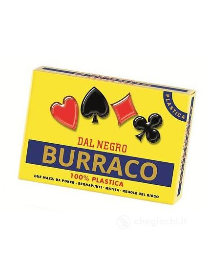 Carte da Gioco Burraco de Luxe Professional Dal Negro