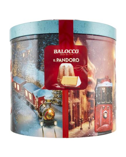 Pandoro Tradizionale in Elegante Latta Balocco 750gr