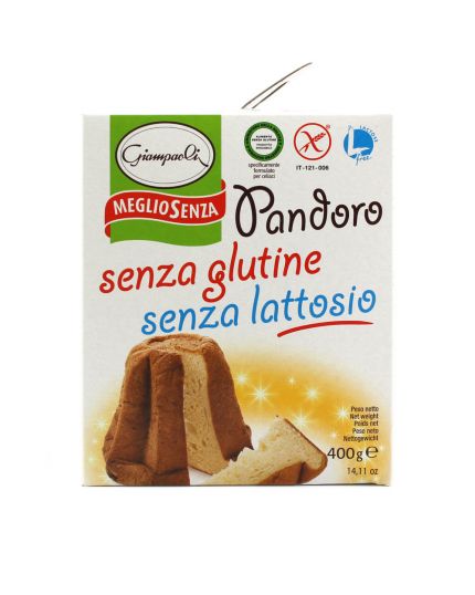 Pandoro Senza Glutine e Senza Lattosio Giampaoli 400g