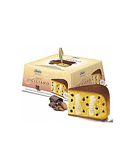Colomba Mandorle e Cioccolato Cuore Siciliano Dais 900gr