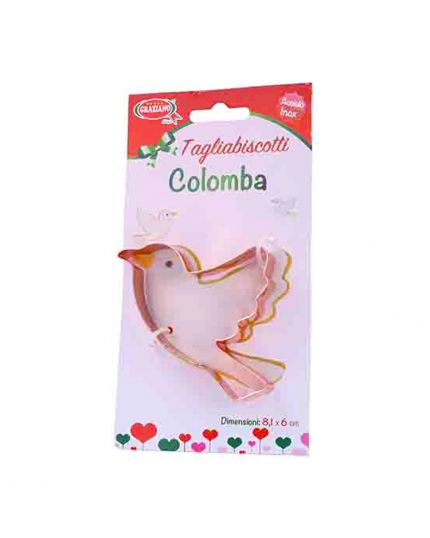 Tagliabiscotti in Acciaio Inox Colomba