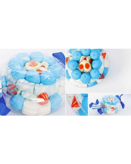 Torta Candy Marshmallow Celeste 450gr