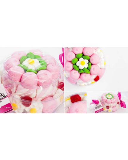 Torta Candy Marshmallow Rosa 450gr