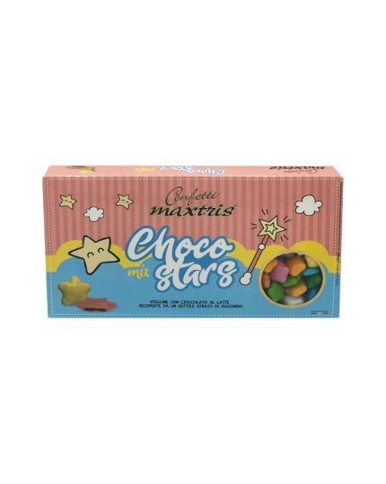 Confetti Maxtris Stelline Colorate Choco Stars Mix 500 grammi