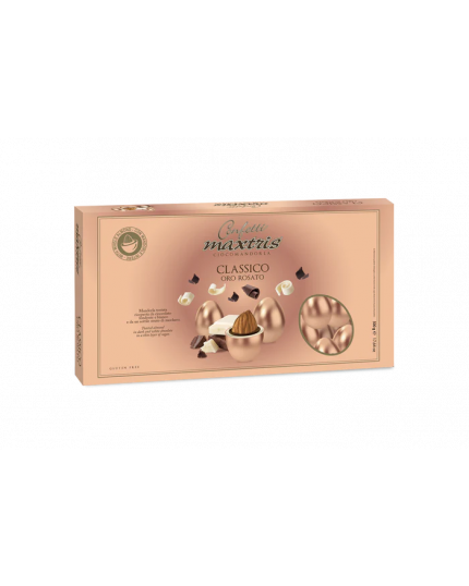 Confetti Maxtris Classico Oro Rosa 500 grammi