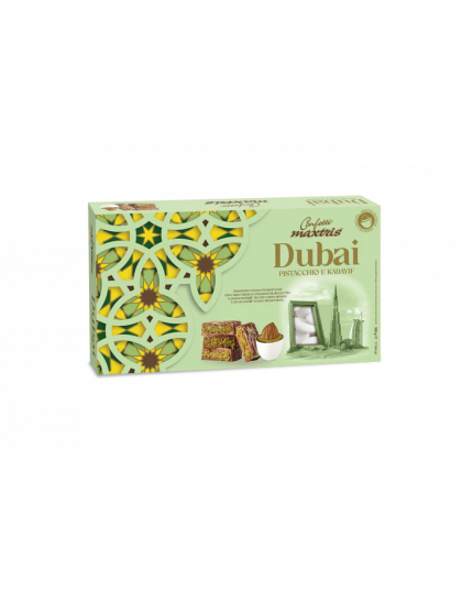 Confetti Maxtris Dubai Pistacchio e Kadayif Bianco 500 grammi