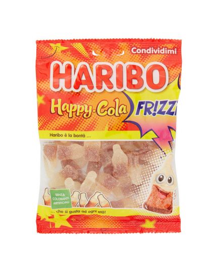 HARIBO - CARAMELLE GOMMOSE HAPPY COLA FRIZZI - 175g