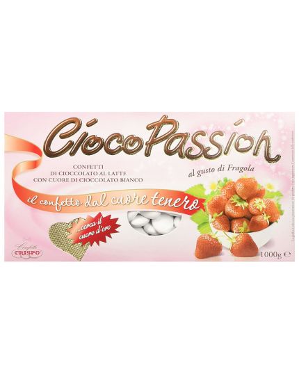 Crispo Confetti Cioco Passion Fragola - Colore Bianco 1kg