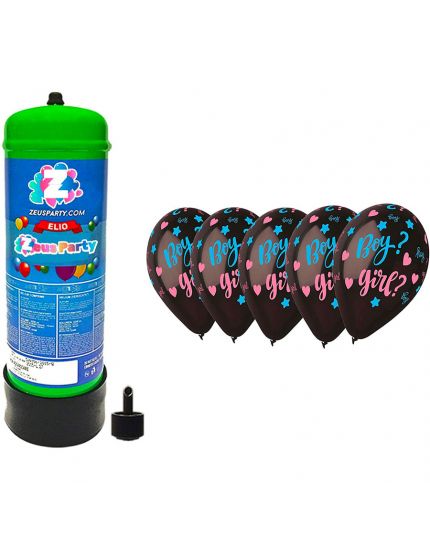 Zeus Party Elio per Palloncini - Kit Bombola gas elio per il gonfiaggio di  30 Palloncini per Feste e Party di Ogni Genere - Compresi 30 Palloncini  Multicolor : : Casa e cucina