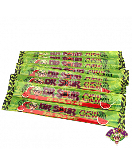 Dr Sour Chew Bar Caramella Lunga confezionata Anguria 50 gr 