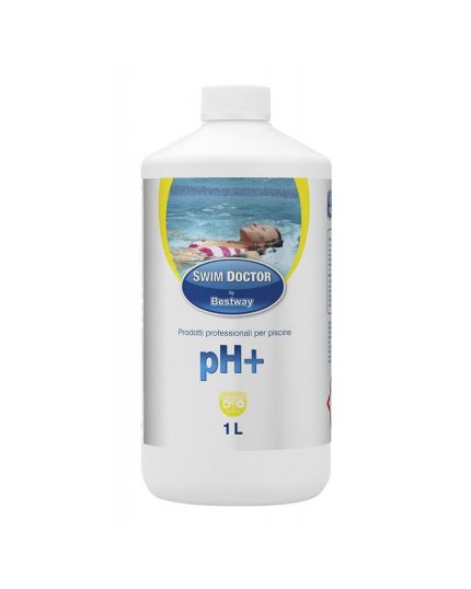 Swim Doctor Correttore pH+ per piscine - Bottiglia da 1 litro