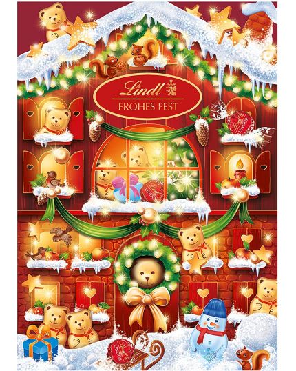 Calendario Avvento Orsetto Lindt 172gr