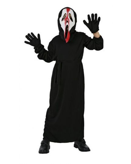 Costume Fantasma Urlante Scream bambino