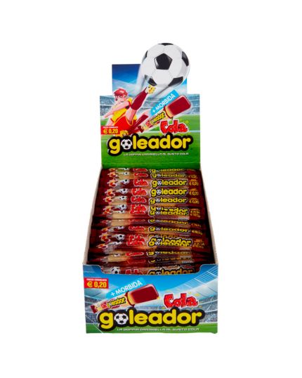 Scatola Caramelle Goleador Coca Cola 200pz