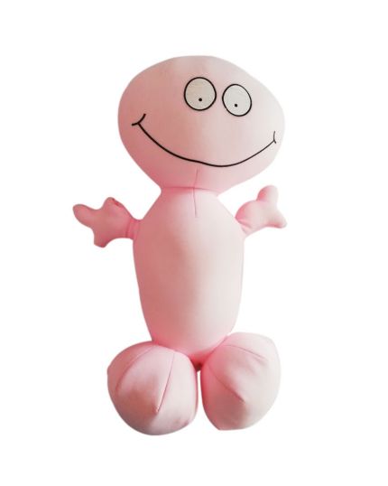 Scherzo Pene Antistress Willy Message Rosa - Registra e Ripete le Tue Frasi 30cm