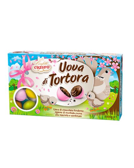 Astuccio Uova di Tortora Confettate 1kg