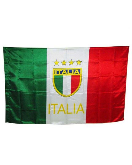 Bandiera Italia con Scudetto 90x60cm