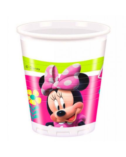 Bicchieri Plastica Minnie