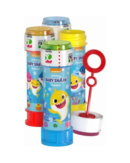 Kit Bolle di Sapone Baby Shark 5Pz 