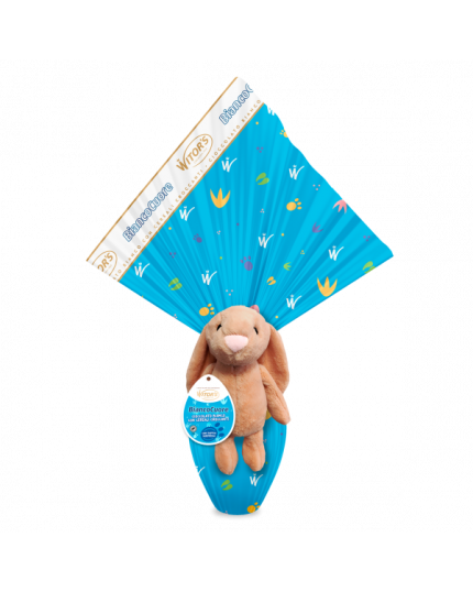 Uovo Pasqua BiancoCuore con Peluche Witor's 240gr