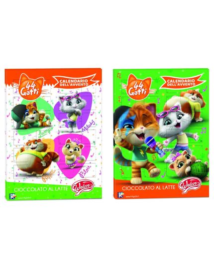 Calendario dell'Avvento 44 Gatti Walcor 75gr