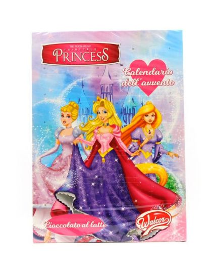 Calendario dell'Avvento Princess Fairytale Principesse Walcor 75gr
