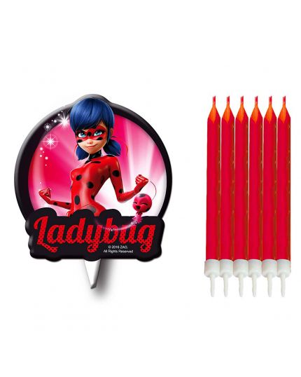 Candeline Compleanno LadyBug