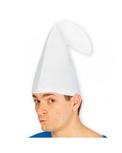 Cappello Bianco Puffo Gnomo