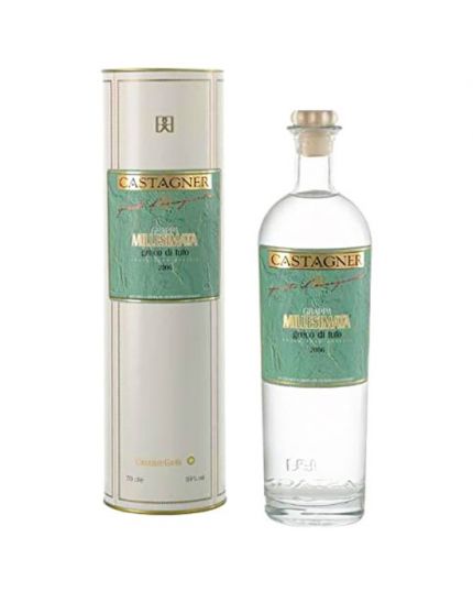 Grappa Millesimata Greco di Tufo Castagner con Scatola 70 cl