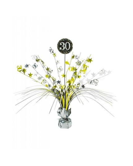 Centrotavola Happy Birthday 30 Anni Sparkling