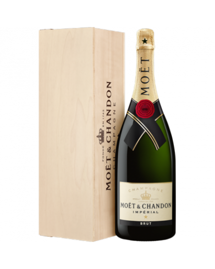 Champagne Brut Moët & Chandon Impérial 15 Litri Nabucodonosor in Cassa Legno