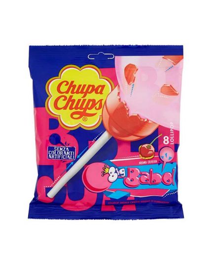 Chupa Chups Bubble Gum 8pz.       
