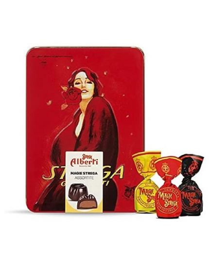 Scatola in Latta con Praline Magie Strega assortite 300 g 