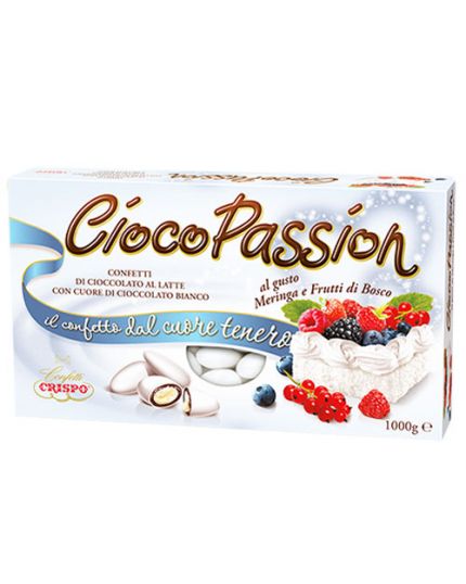 Confetti Crispo CiocoPassion Meringa e Frutti di Bosco 1000 gr