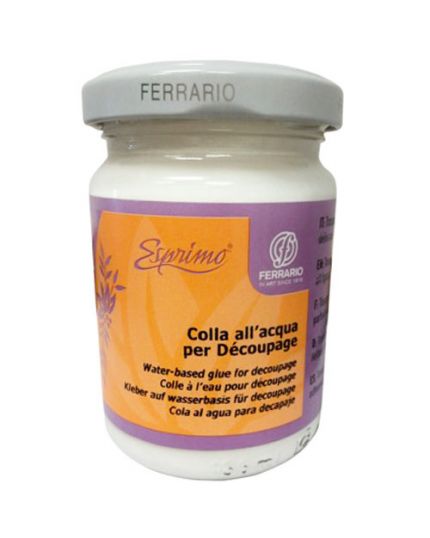 Colla All'acqua Per Decoupage Esprimo 150ml