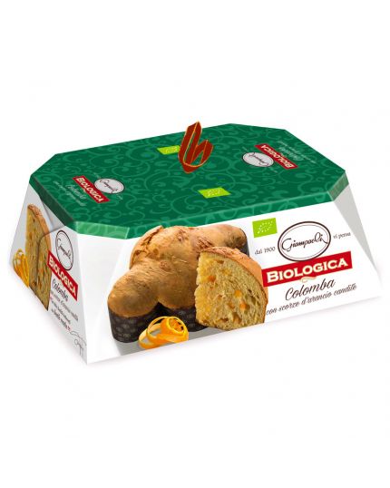 Colomba Biologica Senza Uvetta Giampaoli 750gr