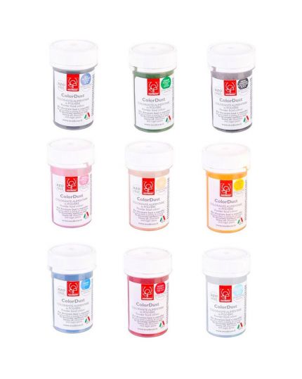 Colorante Alimentare in Polvere Color Dust Colori Perlati Modecor 3gr