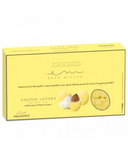 Confetti Maxtris Colour Lovers Delizia al Limone Nuance Sun Giallo Pastello by Enzo Miccio 1Kg